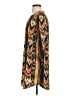 Tea n Rose 100% Polyester Print Orange Casual Dress Size S - photo 5