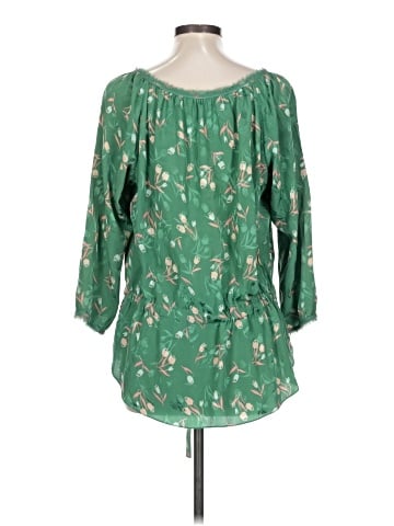 Rebecca Taylor 3/4 Sleeve Silk Top (view 2)