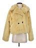 Noize 100% Polyester Yellow Faux Fur Jacket Size S - photo 1