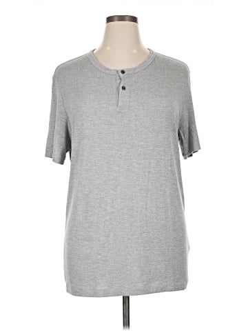 Theory Short Sleeve Henley (view 1)
