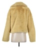 Noize 100% Polyester Yellow Faux Fur Jacket Size S - photo 2