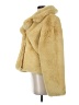 Noize 100% Polyester Yellow Faux Fur Jacket Size S - photo 5