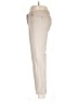 Larry Levine Chevron-herringbone Ivory Jeans Size 10 - photo 5