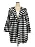 The Limited Houndstooth Ivory Coat Size 24W - photo 1
