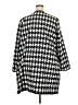 The Limited Houndstooth Ivory Coat Size 24W - photo 2