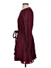 Assorted Brands 100% Polyester Solid Burgundy Casual Dress Size S - photo 5