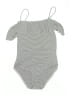 Topshop Gray Bodysuit Size 10 - photo 1