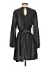 VICI Metallic Gray Casual Dress Size S - photo 2