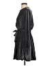 VICI Metallic Gray Casual Dress Size S - photo 5