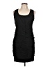 DKNYC 100% Silk Black Cocktail Dress Size 10 (estimated) - photo 1