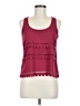 Cynthia Rowley 100% Polyester Burgundy Sleeveless Top Size M - photo 1