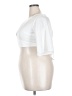 Romwe Ivory Short Sleeve Top Size XXL - photo 5