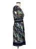 BCBGMAXAZRIA Print Blue Cocktail Dress Size XS - photo 4