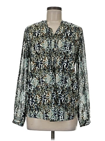 Nine West Vintage America Long Sleeve Blouse (view 1)