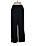 Another Tomorrow 100% Cotton Solid Black Casual Pants Size M - photo 1