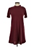 BCBGeneration Burgundy Short Sleeve Top Size XXS - photo 1