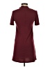 BCBGeneration Burgundy Short Sleeve Top Size XXS - photo 2