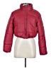 Ambiance 100% Polyurethane Solid Red Jacket Size M - photo 1