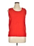 Choices Red Sleeveless T-Shirt Size XL - photo 1