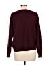 Milano Metallic Burgundy Pullover Sweater Size L - photo 2