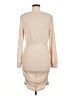 Unbranded 100% Polyester Tan Cocktail Dress Size M - photo 2