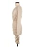 Unbranded 100% Polyester Tan Cocktail Dress Size M - photo 5