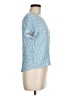 Renee C. Blue Short Sleeve Top Size M - photo 4