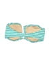 Shade & Shore Teal Swimsuit Top Size S - photo 2