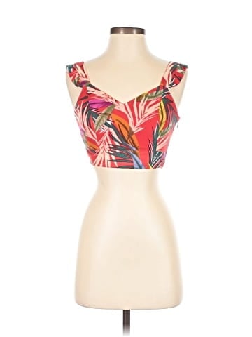 Red Carter Sleeveless Top (view 1)
