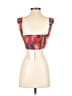 Red Carter 100% Polyester Orange Red Sleeveless Top Size XS - photo 2