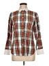 J.Crew 100% Cotton Plaid Ivory Long Sleeve Button-Down Shirt Size 6 - photo 1