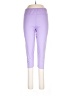 FabuLegs Color Block Purple Active Pants Size L - photo 1