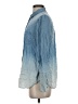 Cato Blue Long Sleeve Button-Down Shirt Size S - photo 5