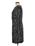 metaphor Animal Print Black Casual Dress Size L - photo 5
