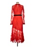 Three Floor Red Cocktail Dress Size 12 - photo 2
