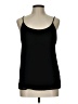 Bacio 100% Polyester Black Sleeveless Top Size L - photo 1