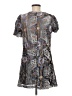 Zara Paisley Gray Cocktail Dress Size M - photo 2