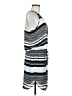 Three Eighty Two Stripes Gray Casual Dress Size M - photo 4