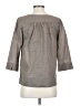 J.Crew 100% Cotton Gray 3/4 Sleeve Blouse Size 2 - photo 2