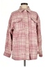 Forever 21 Plaid Pink Jacket Size M - photo 1