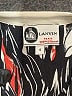 Lanvin 100% Silk Ivory 3/4 Sleeve Silk Top Size 4 - photo 7