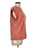 Unbranded Orange Short Sleeve Blouse Size L - photo 4
