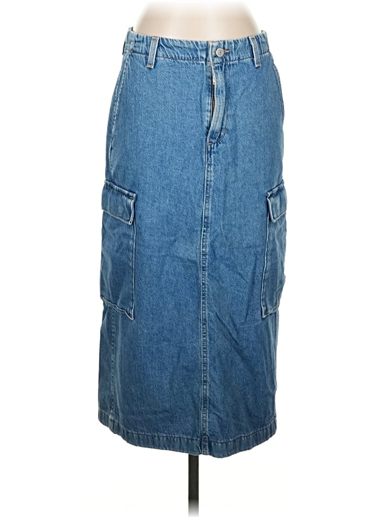 Pre-owned Levi's Denim Skirt In Blue