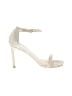 Stuart Weitzman Ivory Gold Sandals Size 8 - photo 1