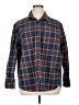 Dockers Plaid Blue Long Sleeve Button-Down Shirt Size XL - photo 1