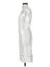 Yoana Baraschi 100% Polyester White Cocktail Dress Size 4 - photo 5