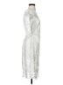 Yoana Baraschi 100% Polyester White Cocktail Dress Size 4 - photo 4