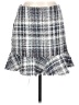 Mi ami Tweed Blue Casual Skirt Size L - photo 1