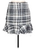 Mi ami Tweed Blue Casual Skirt Size L - photo 2