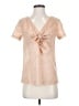 J.Crew 100% Cotton Pink Short Sleeve Blouse Size 0 - photo 1